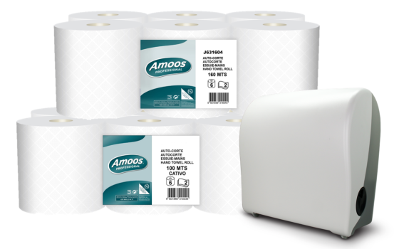 AMOOS Auto-Cut Hand Drying Roll