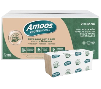 AMOOS Naturally Soft Hand Towels 